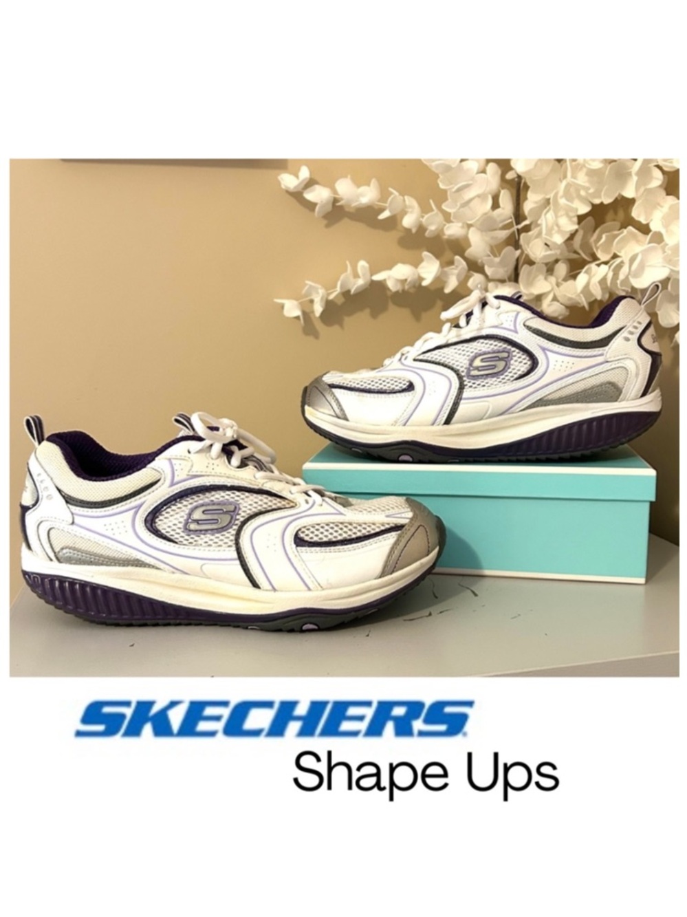 💥Price DROP! Skechers Shape-Ups Women's Toning Shoes SN 12320 Size 8.5